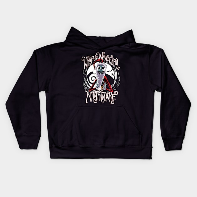 Wonderfull nightmare Kids Hoodie by SlashGrafik